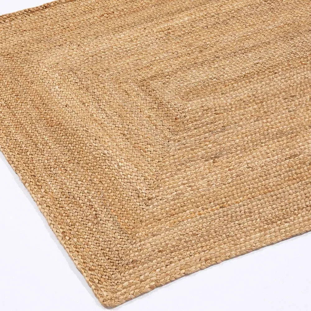 Stockport Braided Rug - Brown, Jute