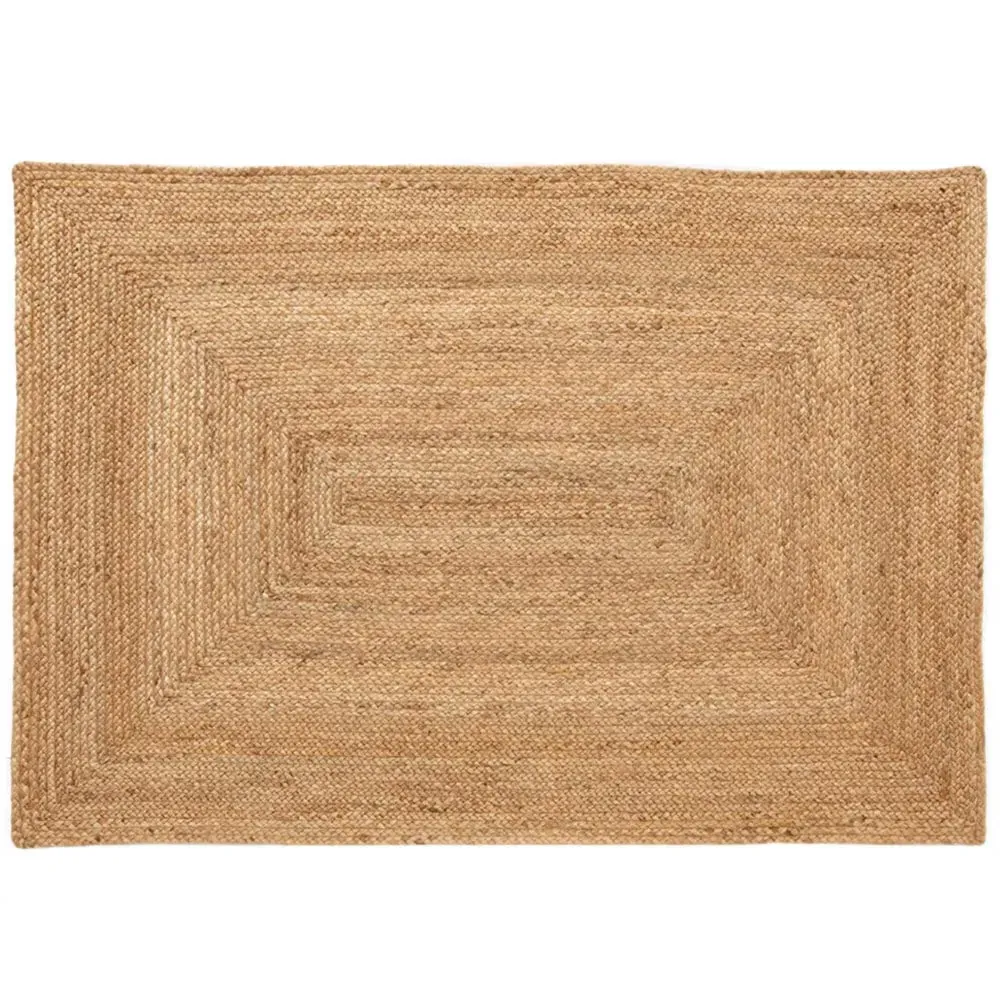 Stockport Braided Rug - Brown, Jute image