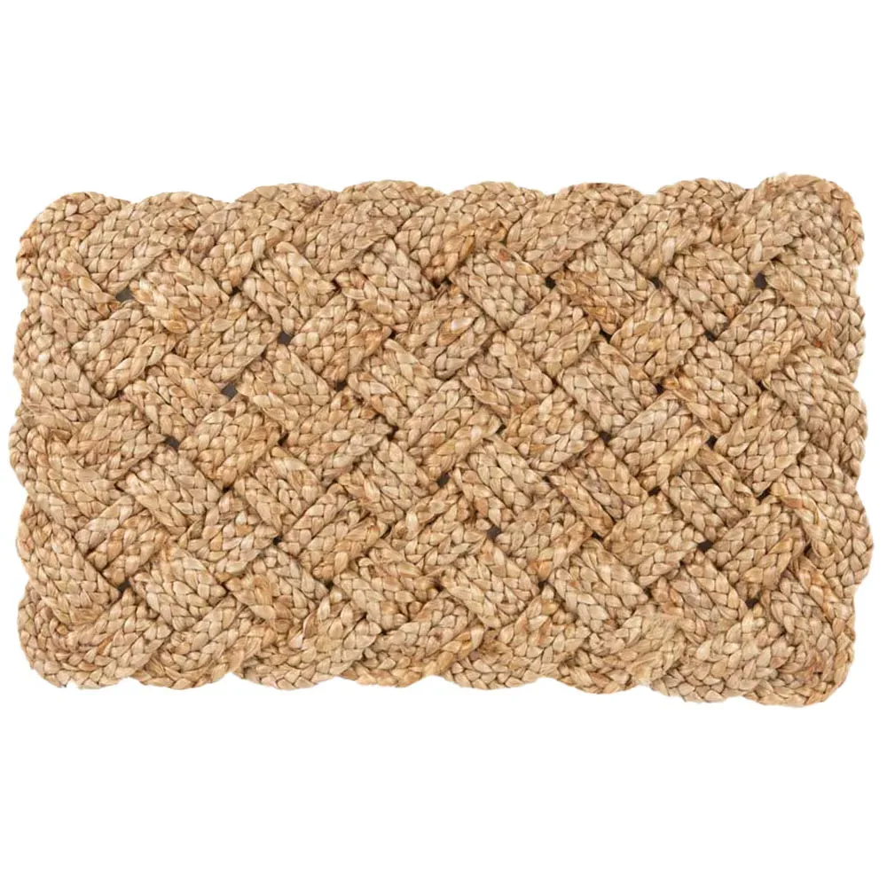 Stockport Natural Jute Doormat 45 x 75cm - Brown image