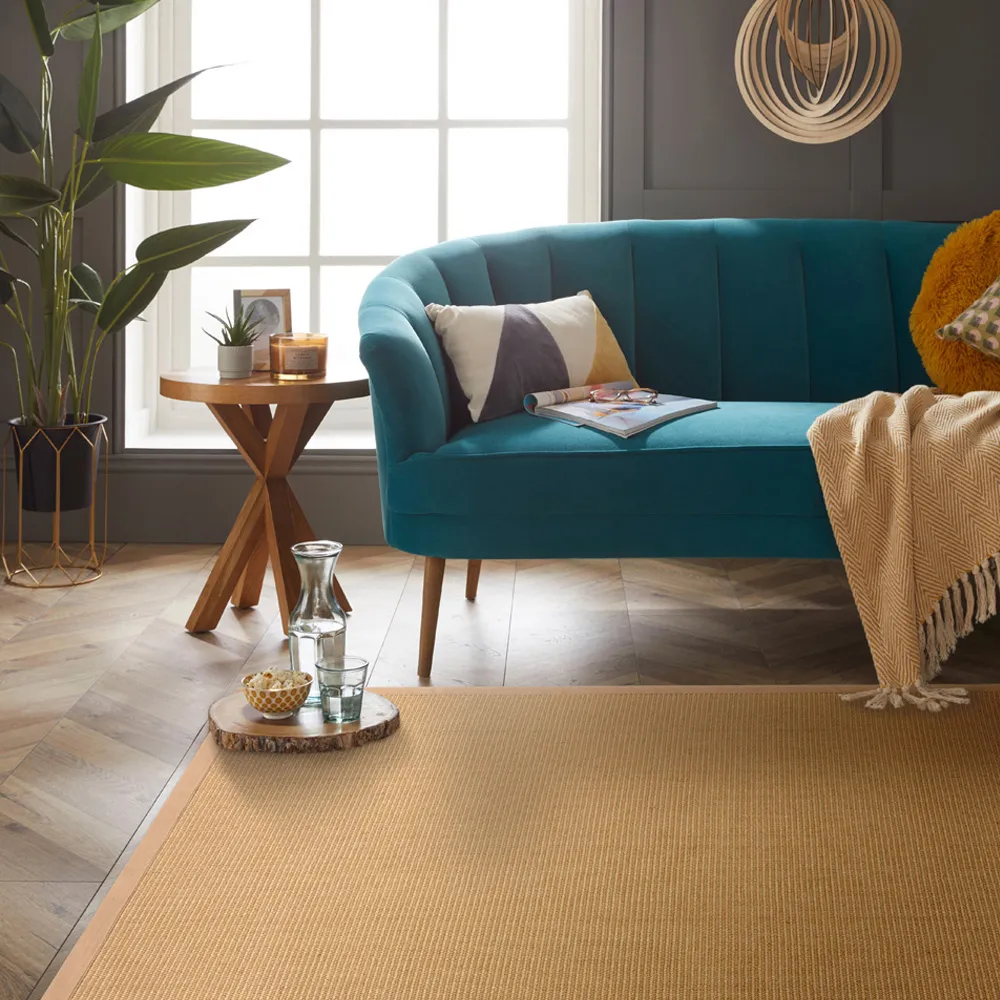 Swinton Sisal Jute Boucle Rug - Beige