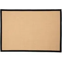 Swinton Sisal Jute Boucle Rug - Black