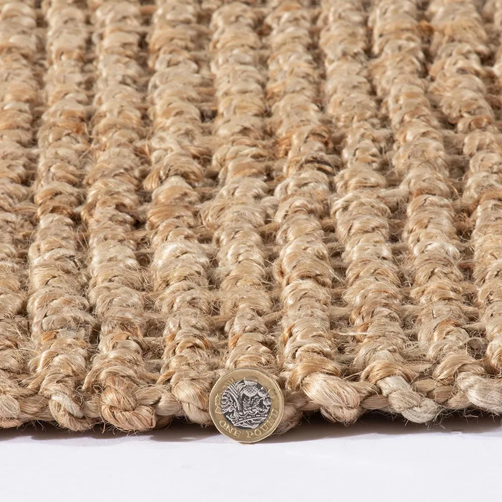 Whitefield Boucle Runner - Natural Brown