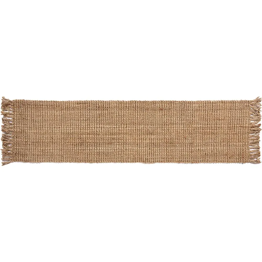 Whitefield Boucle Runner - Natural Brown