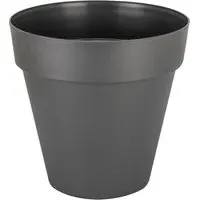 Rio Indoor Planter 34cm - Anthracite, Plastic