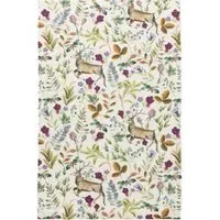 Berry Reindeer Table Runner - Purple, Polyester