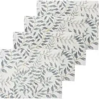 Vinea 4 Pack Placemat Set - Green