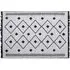 Ahanu Reversible Rug - White, Cotton