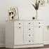 DAISY 2 Doors 6 Drawers Sideboard - White