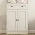 DAISY 2 Doors Single Drawer Sideboard - White