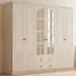 Elise 6 Door 2 Drawer Wardrobe - White