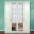 INES 4 Door Wardrobe with Mirror - White