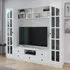 Maison 2 Door 5 Drawer TV Unit - White