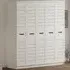VENICE 5 Door Wardrobe - White