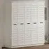 VENICE XL 5 Door Wardrobe - White