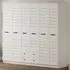 VENICE XL 6 Door Wardrobe with Drawers - White