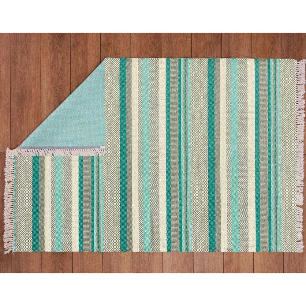 Verdant Rug - White, Cotton