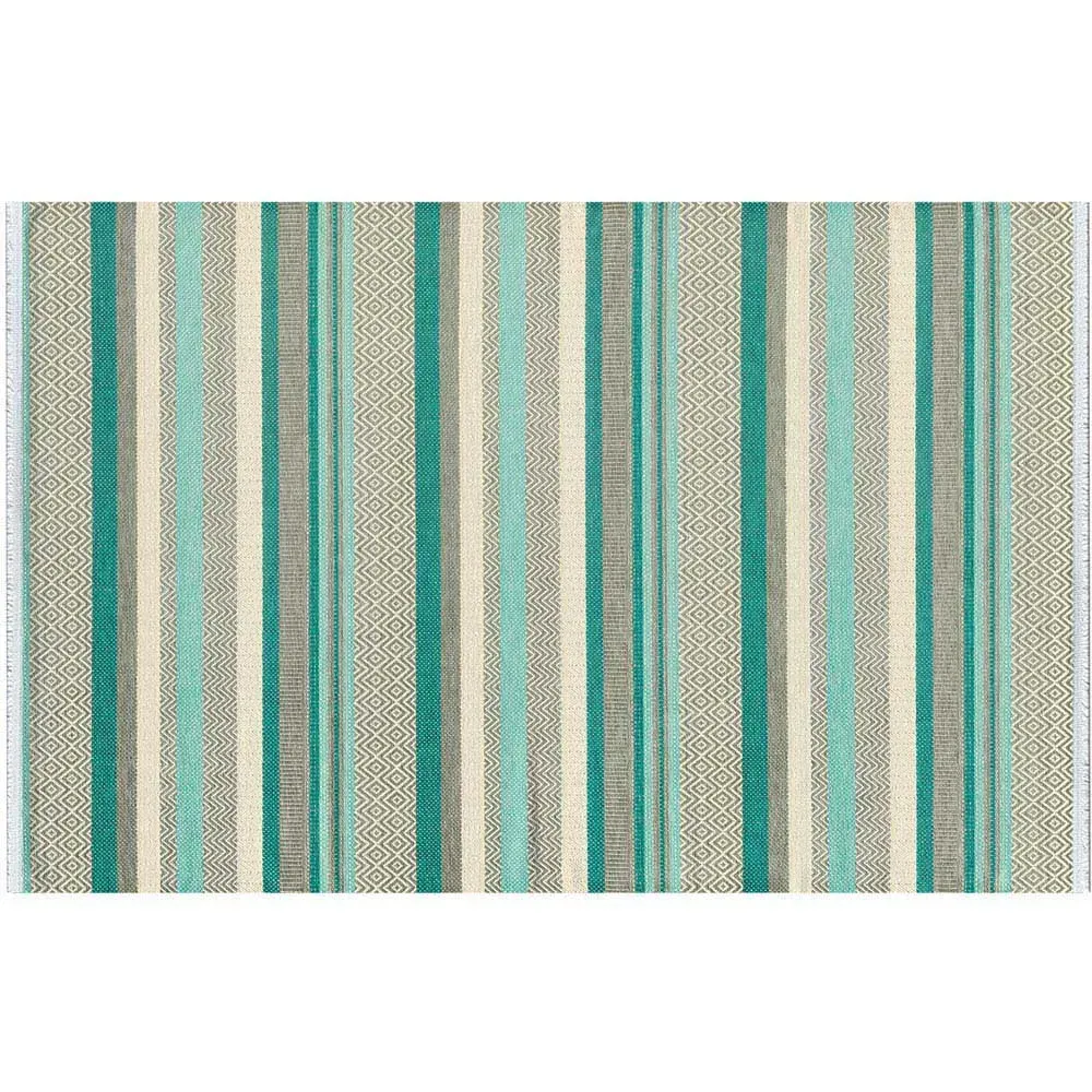 Verdant Rug - White, Cotton