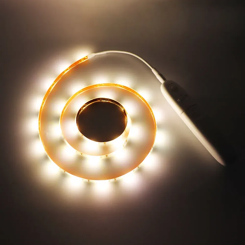 1.7W LED Infrared Sensor Strip Light 1m - Warm White