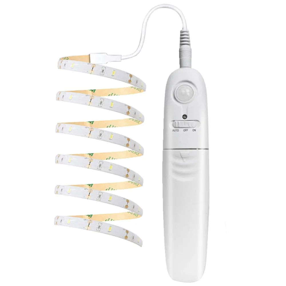 1.7W LED Infrared Sensor Strip Light 1m - Warm White