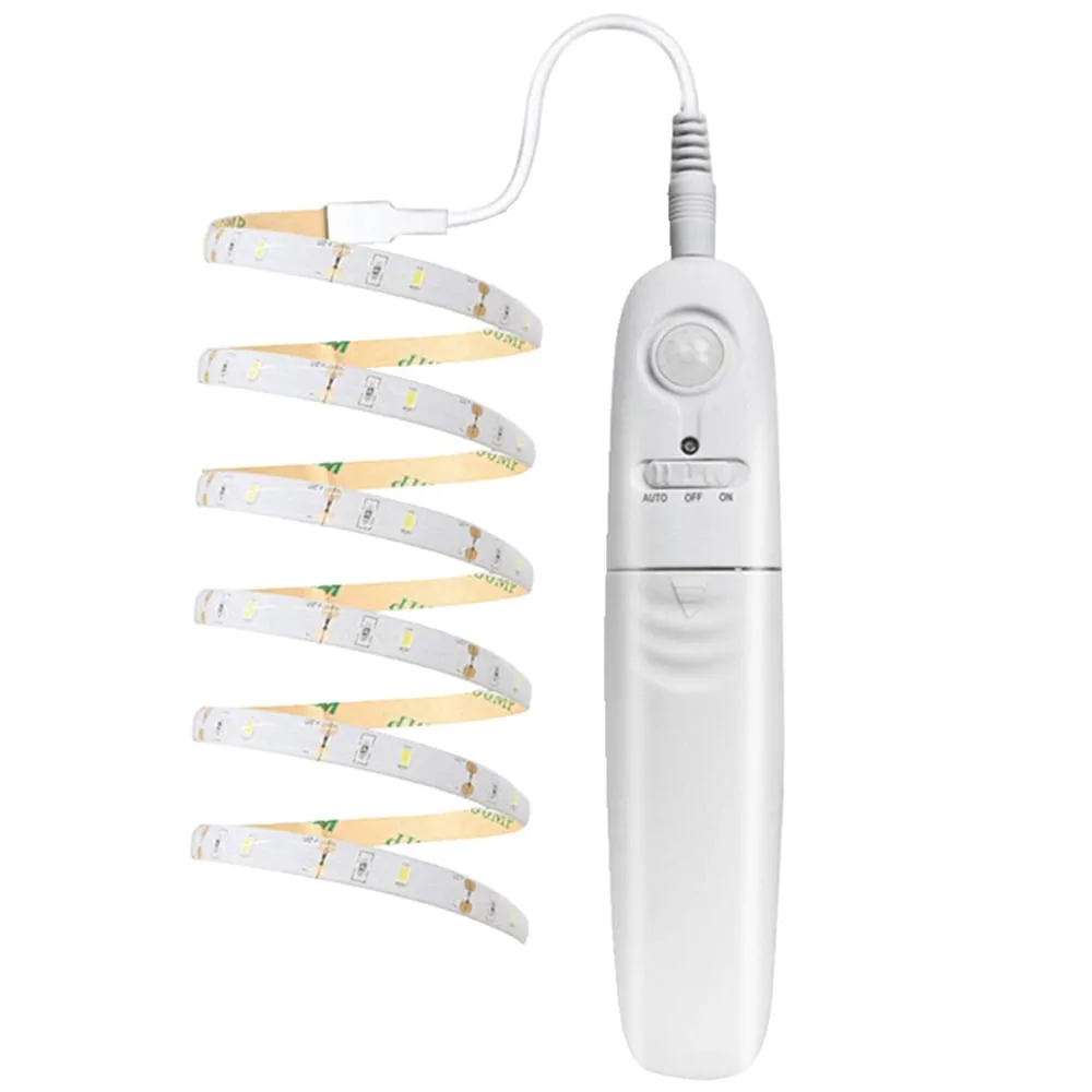 1.7W LED Infrared Sensor Strip Light 1m - White