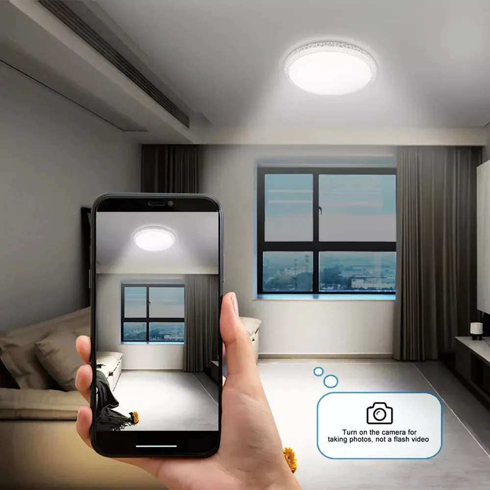 18W LED Round Ceiling Light - White