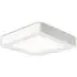 18W LED Square Integrated Ceiling Light - White