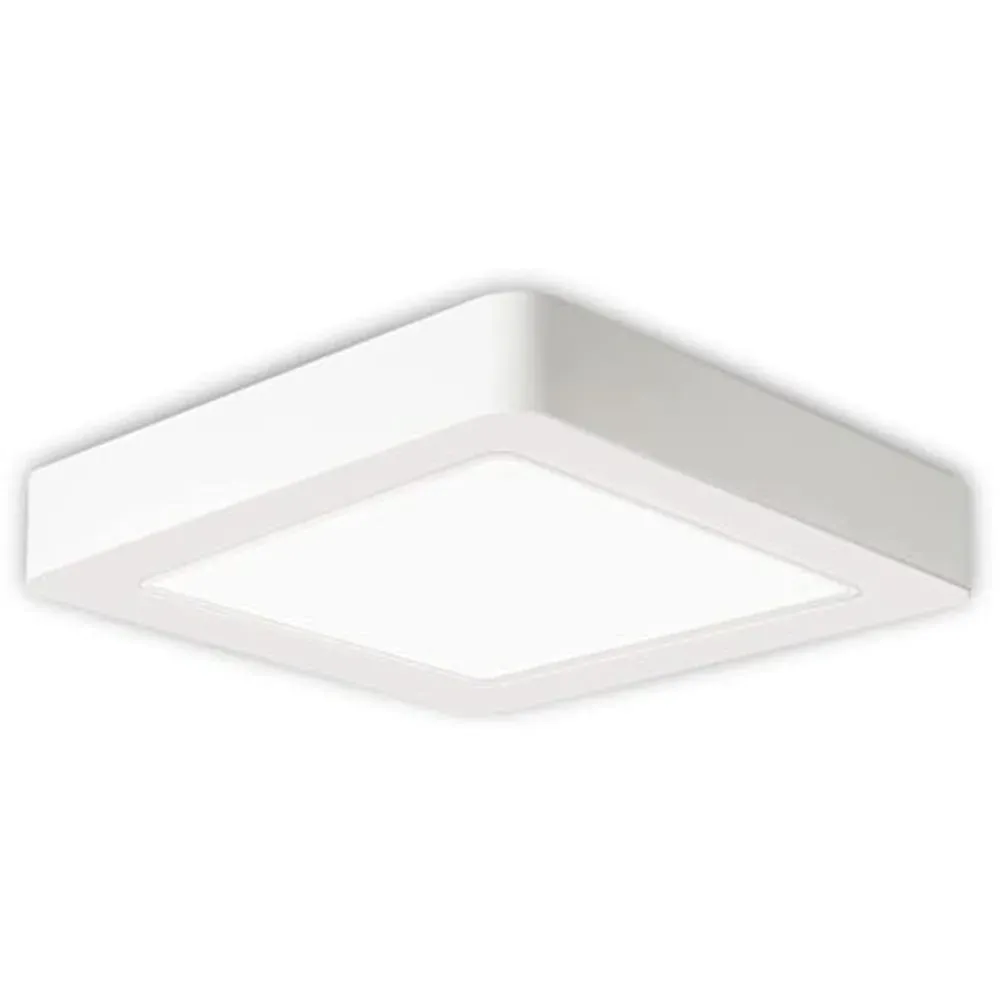 18W LED Square Integrated Ceiling Light - White image