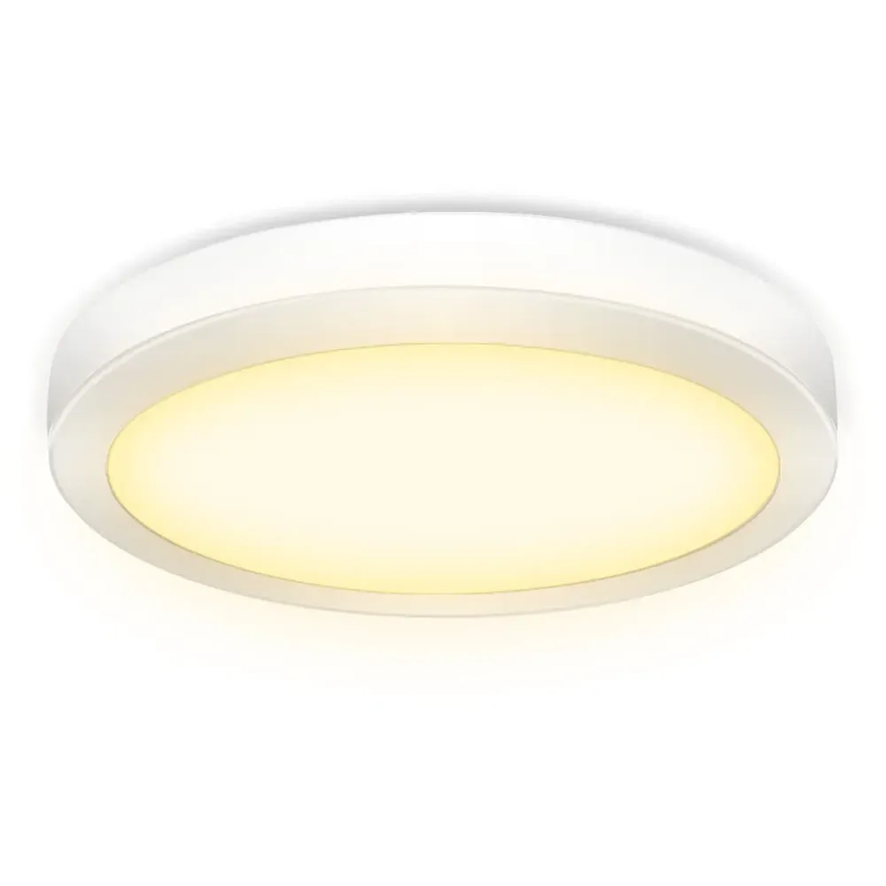 24W Flush Mount LED Ceiling Light - Warm White