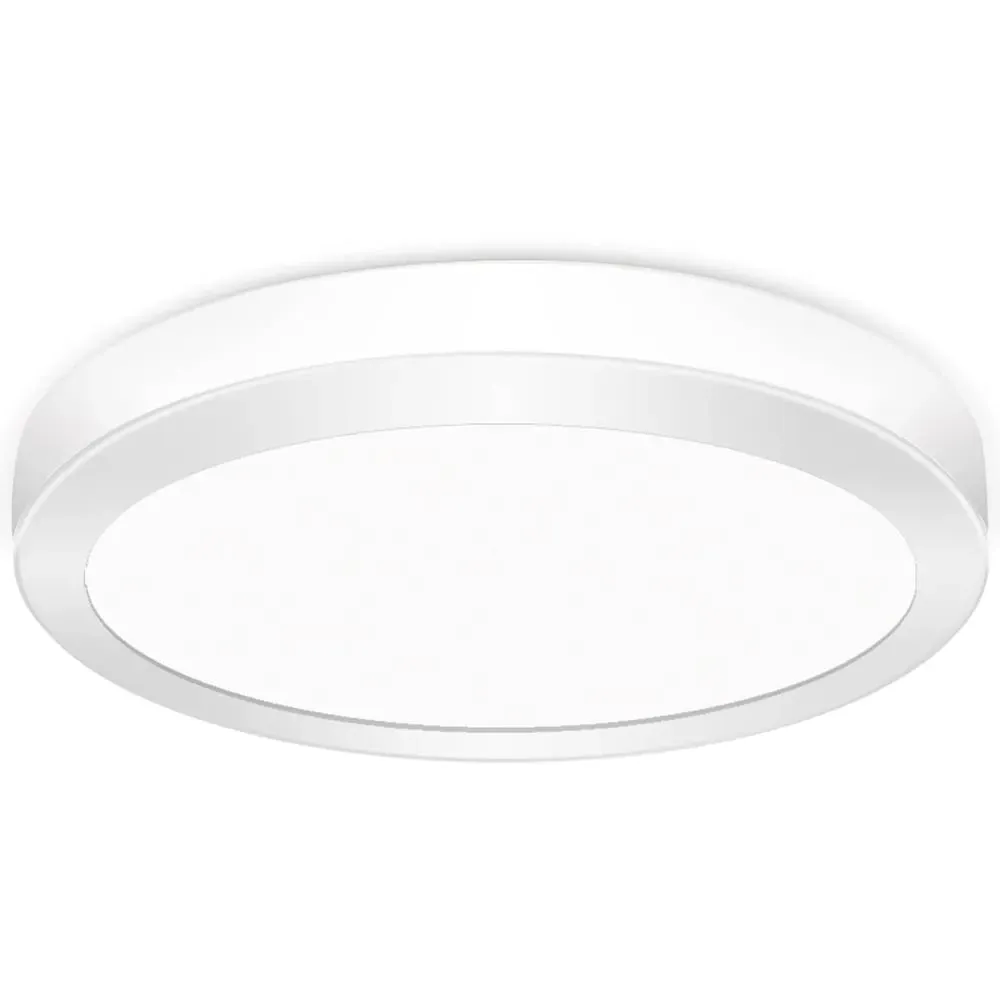 24W Flush Mount LED Ceiling Light - White