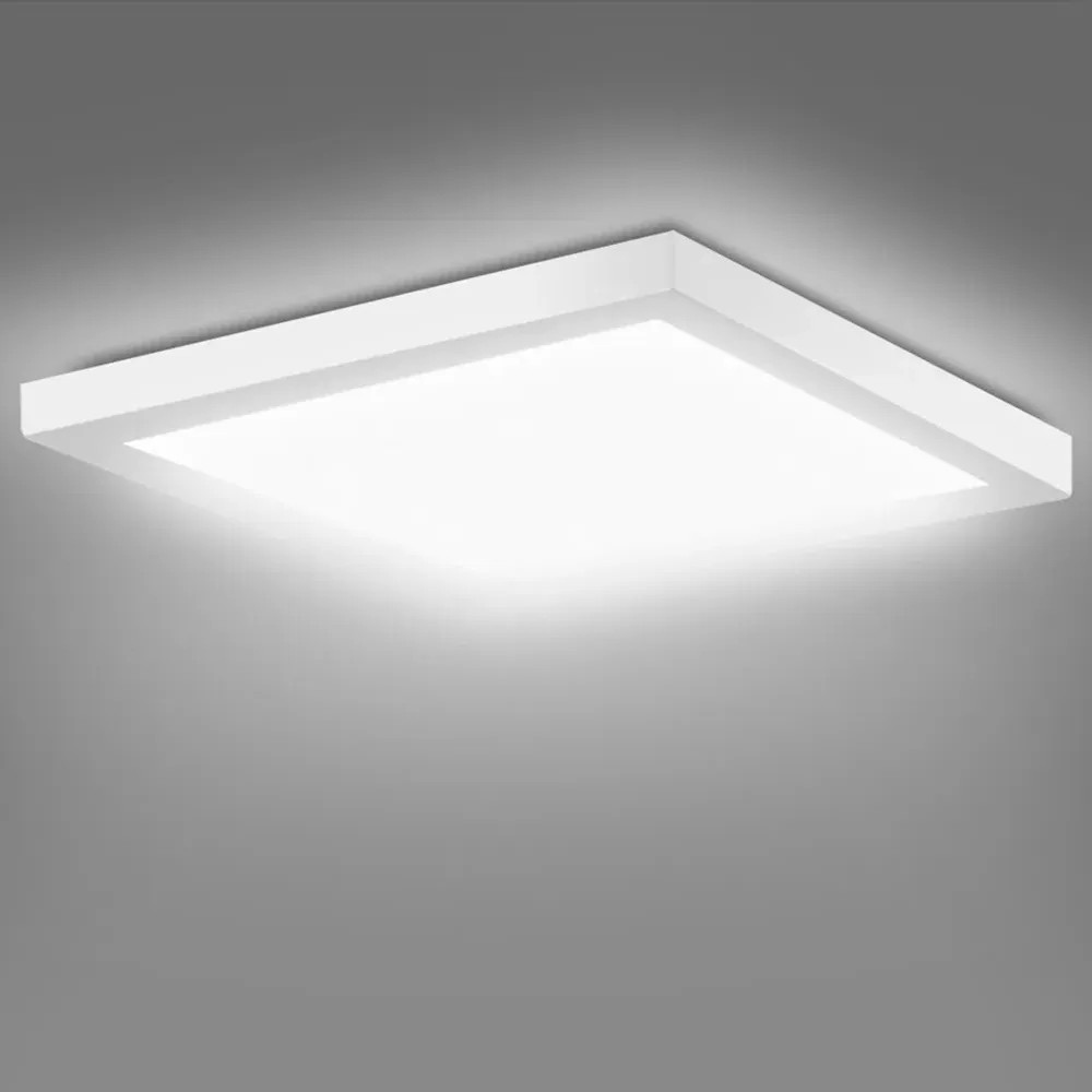 24W LED Square Surface Mount Ceiling Light - Cool White
