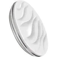 24W Wave Flush Mount LED Ceiling Light - White