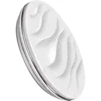 24W Wave Flush Mount LED Ceiling Light - White