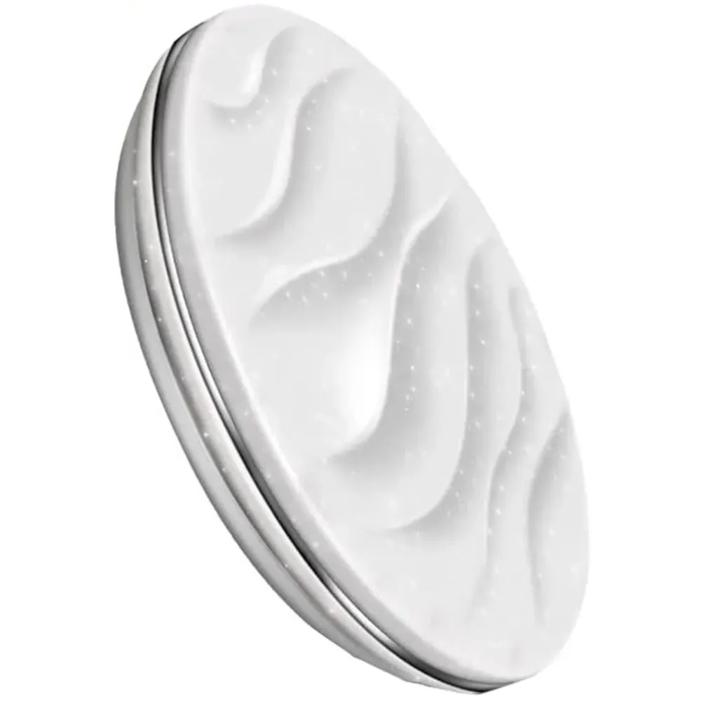 24W Wave Flush Mount LED Ceiling Light - White