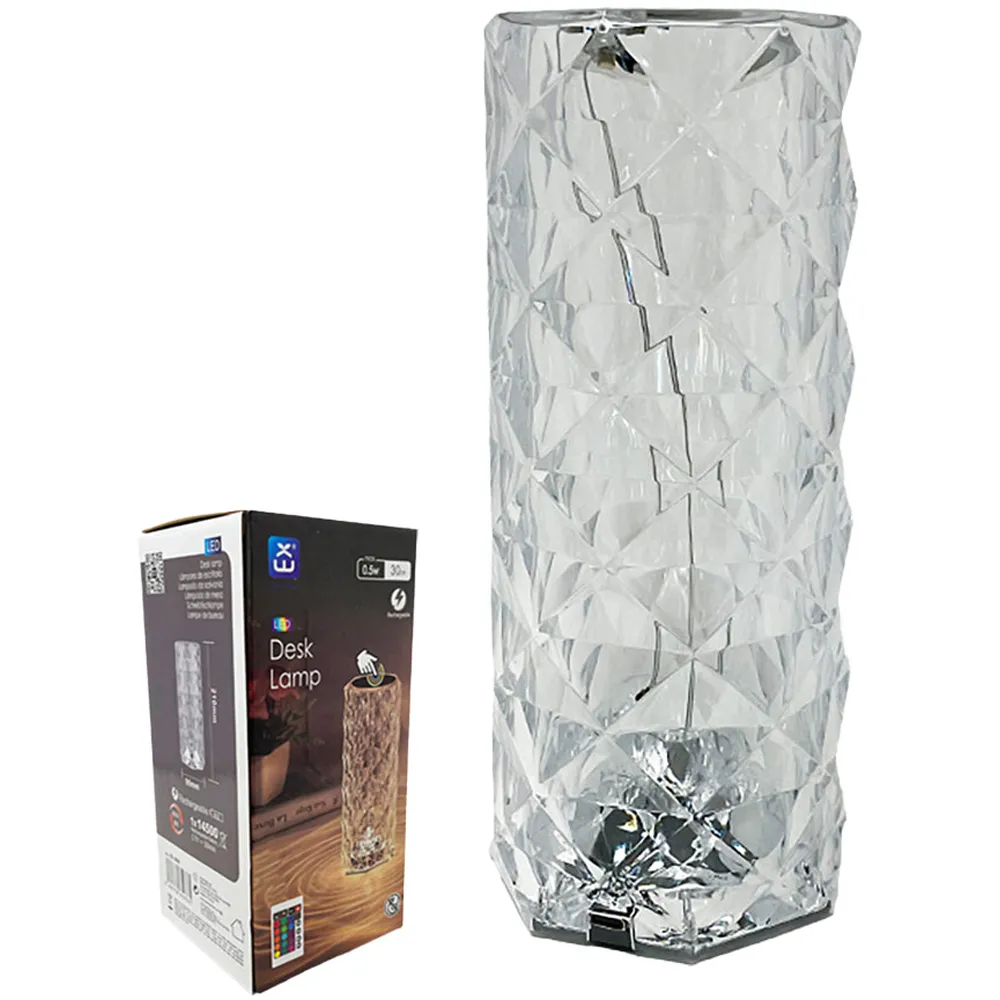 Cordless Cylindrical LED Desk Lamp with Remote Control