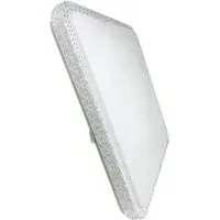 Crystal Edge Tri Tone Square Ceiling Downlight - White