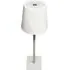 Rechargeable CCT LED Desk Lamp with Touch Dimmer - White