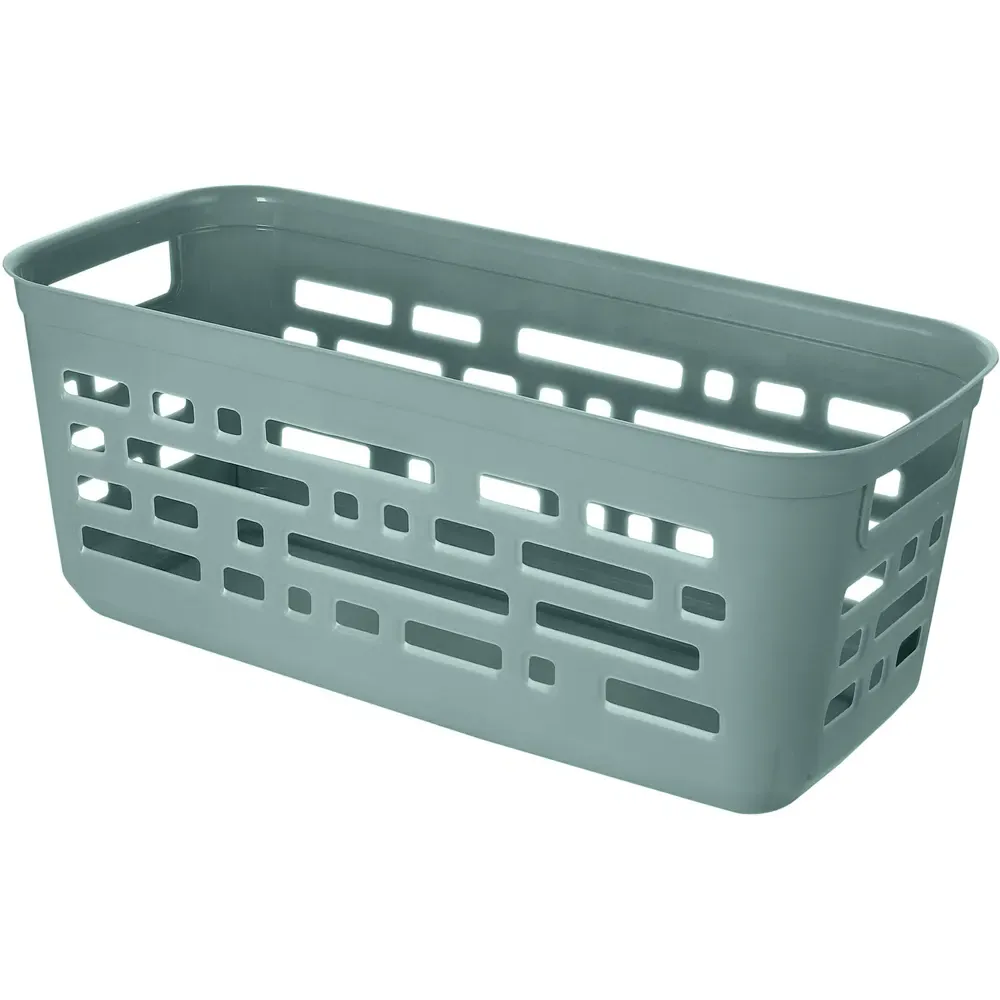 Linea 5L Storage Basket with Handles - Sage