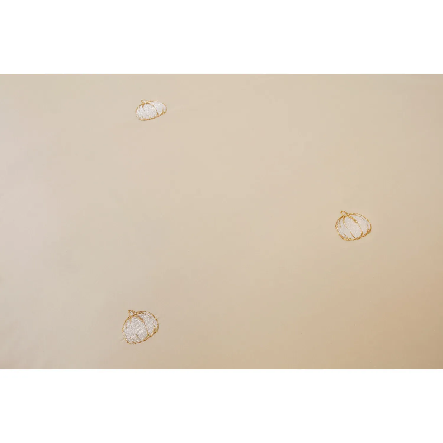 Pumpkins Super King Duvet Cover Set - Natural