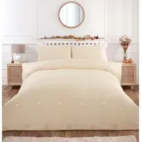 Pumpkins Super King Duvet Cover Set - Natural