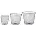 Set of 3 Round Wire Storage Baskets