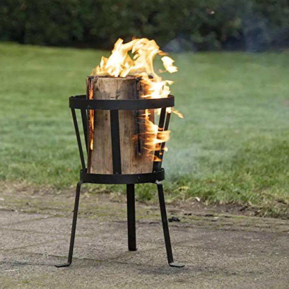 Swedish Torches Fire Basket - Iron