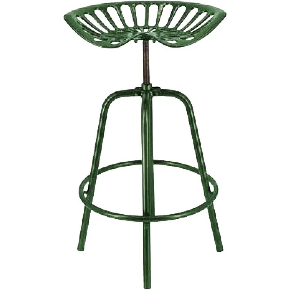Tractor Barstool - Green, Cast Iron