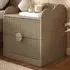 Calista 2 Drawer Ribbed Nightstand - Cream