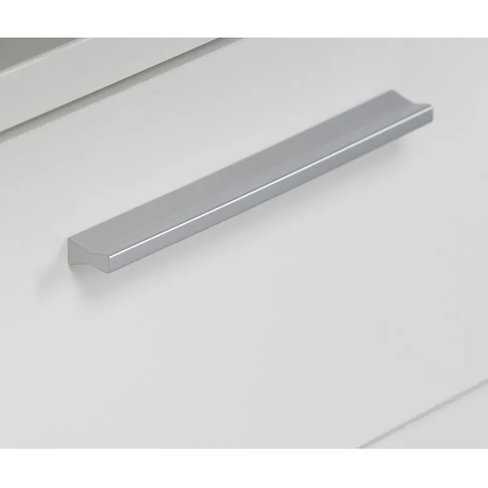 Power Z Gaming Desk with LED Lighting - White