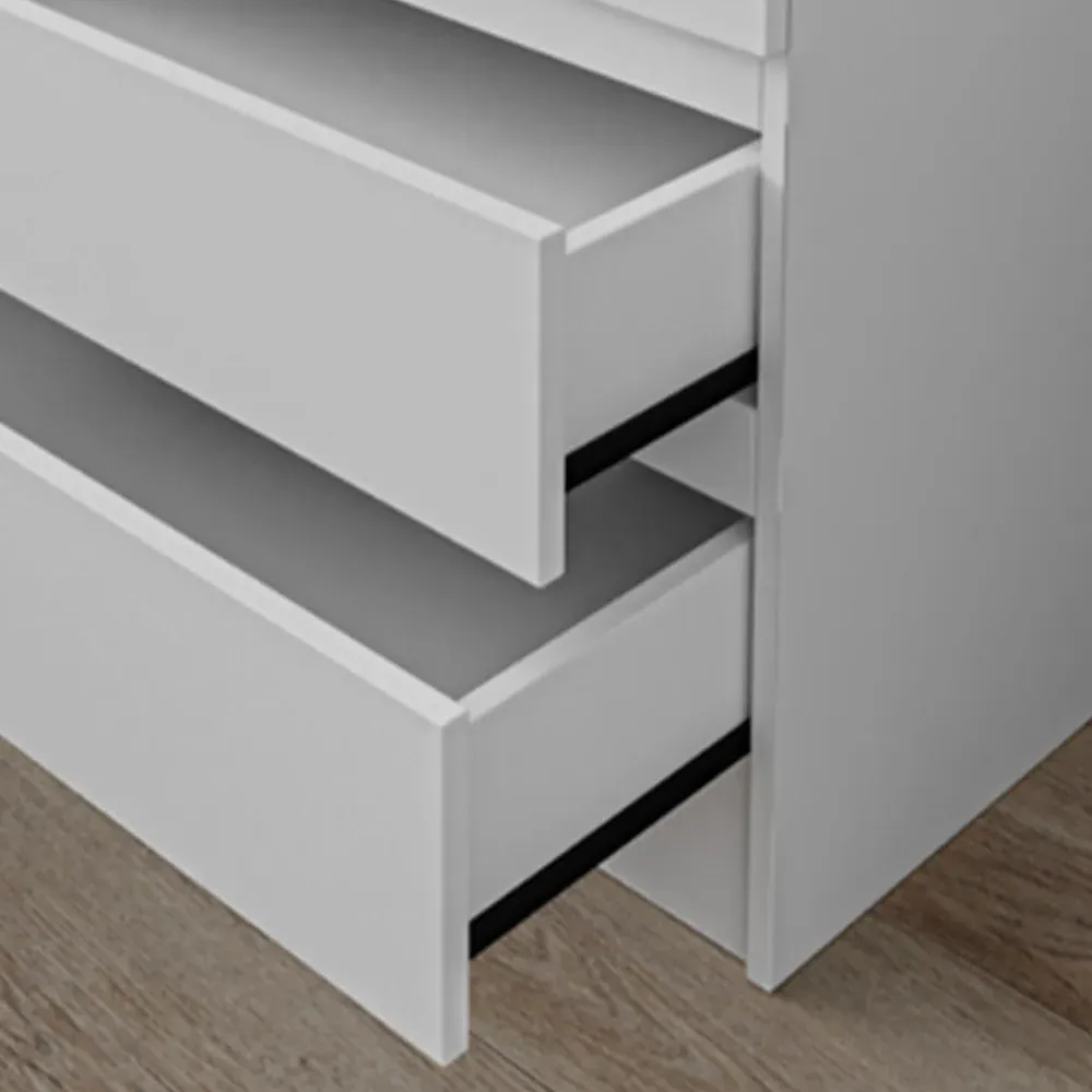 Toivo 4 Drawer Chest of Drawers - White