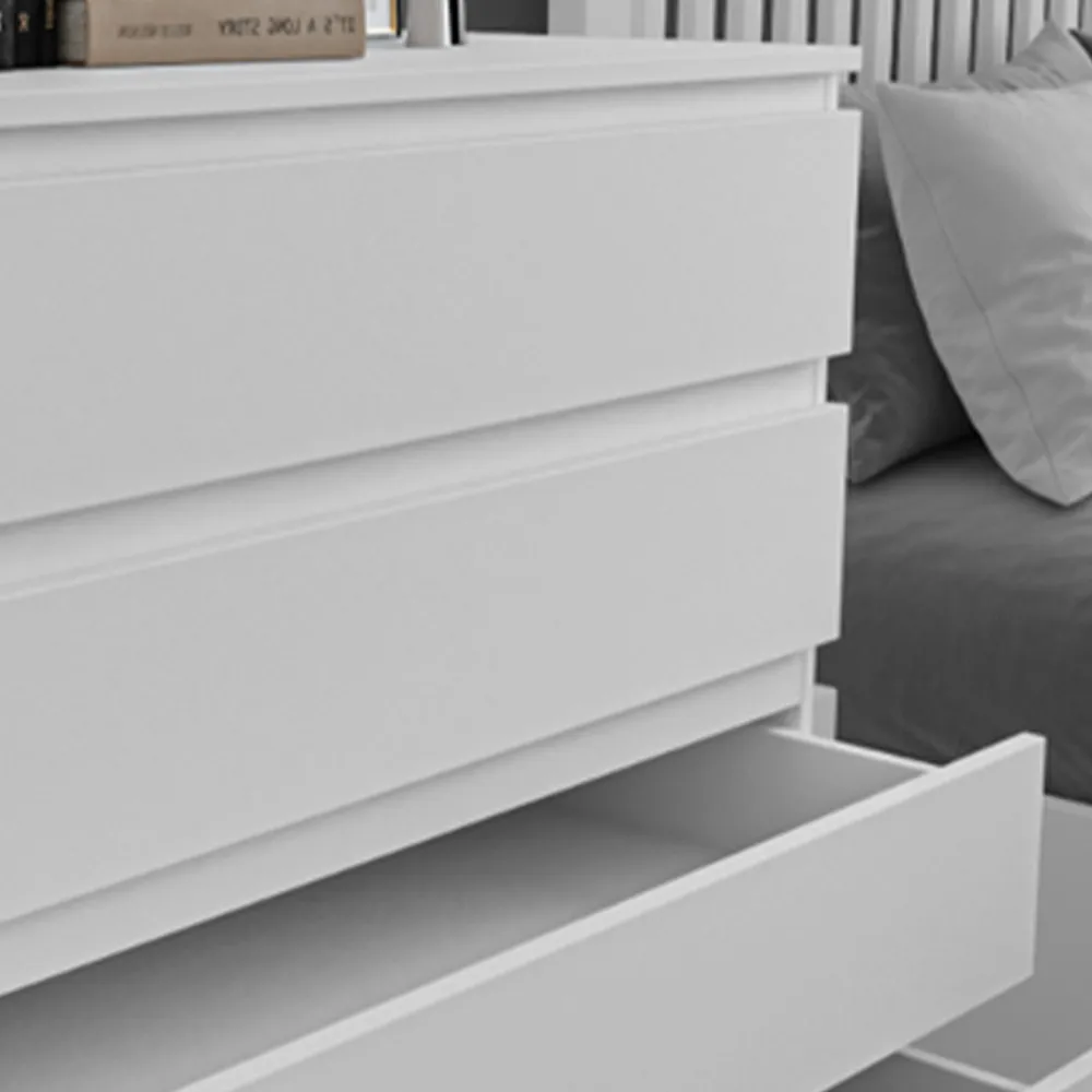 Toivo 4 Drawer Chest of Drawers - White
