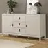 Barcelona 2 Door 3 Drawer Sideboard - Cashmere