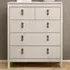 Barcelona 5 Drawer Chest of Drawers - Cashmere