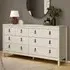 Barcelona 8 Drawer Double Dresser - Cashmere