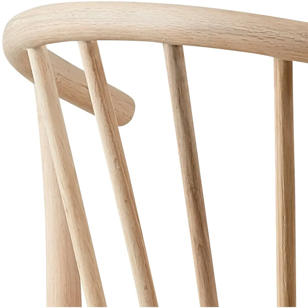 Duncan 4-Seater Round Dining Table - White Oak